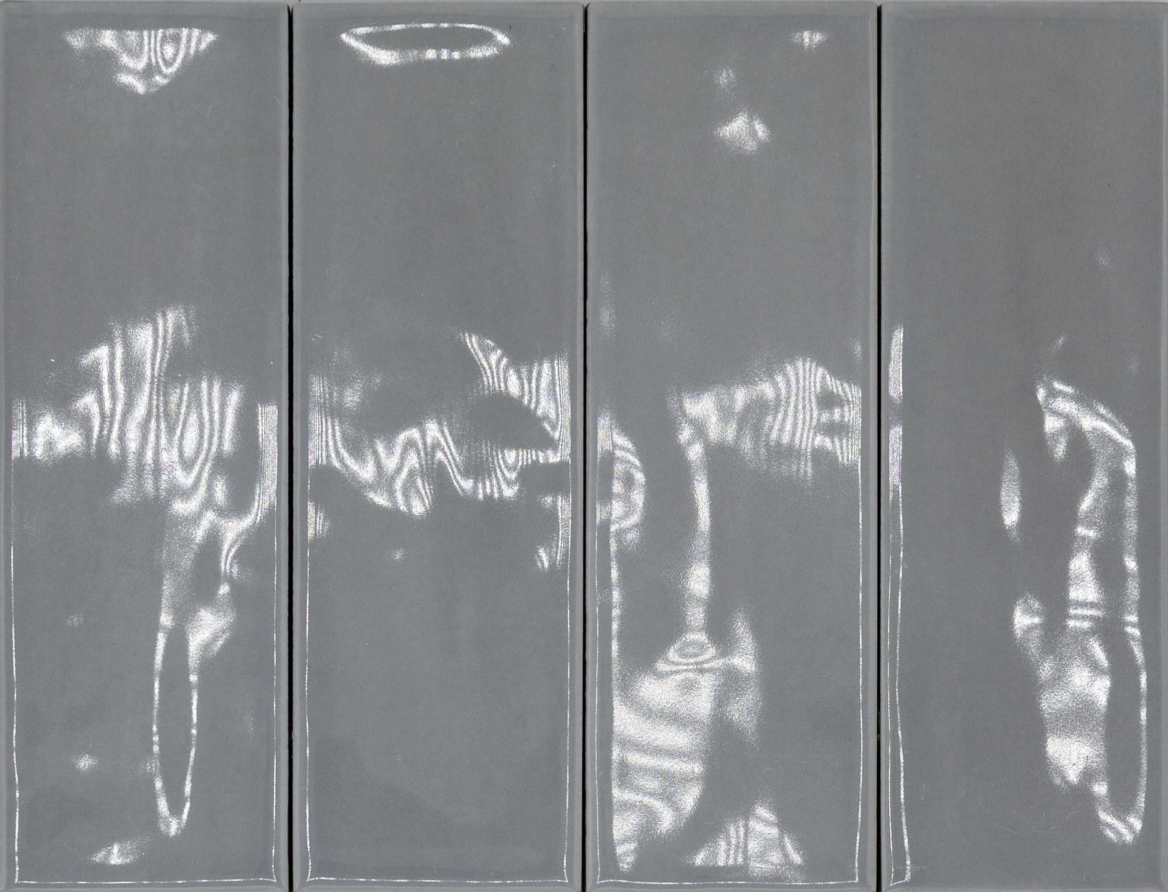 Mayolica : Beret : Silver Gloss 2x6 (4.85SF) New!