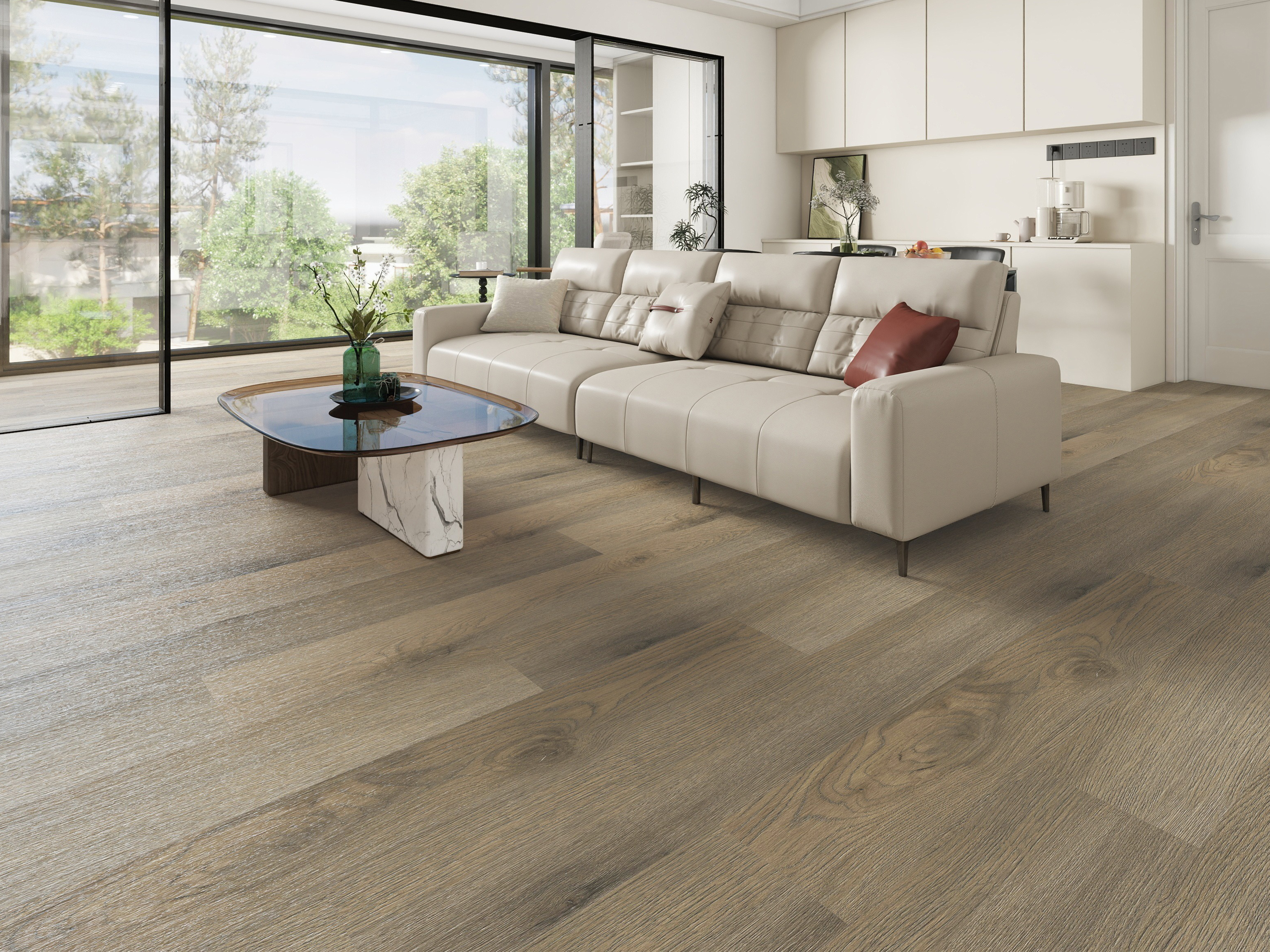 Rhino Repel : 10mm Sierra Spruce 9x60 w/pad att (19.26SF/BX)