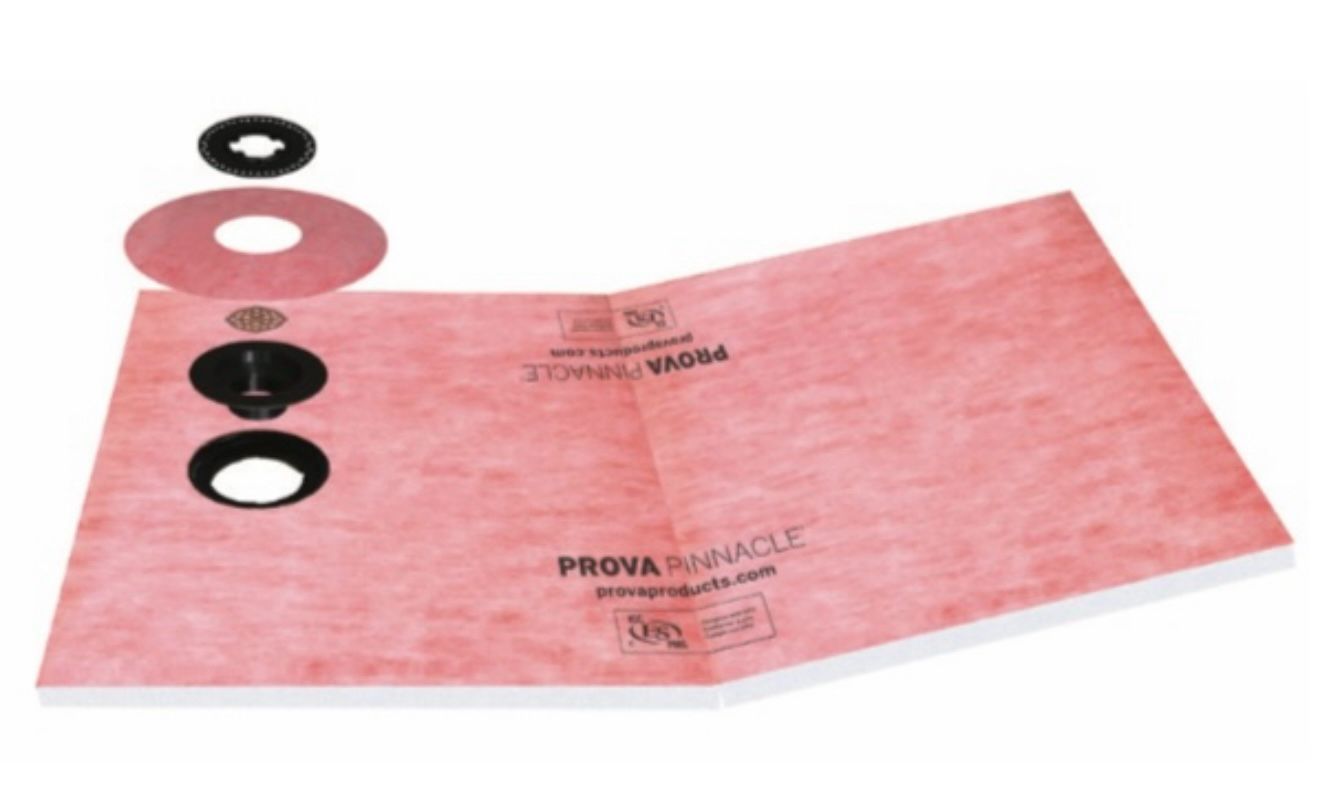 Loxscreen : TT8038PAN02-ABS : Pinnacle 38x60 Offset Drain Pan Kit