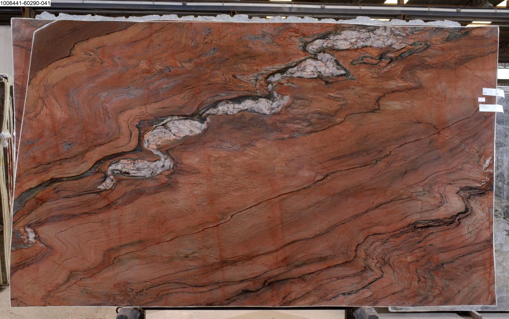 Tempest Red Polished Quartzite 3cm