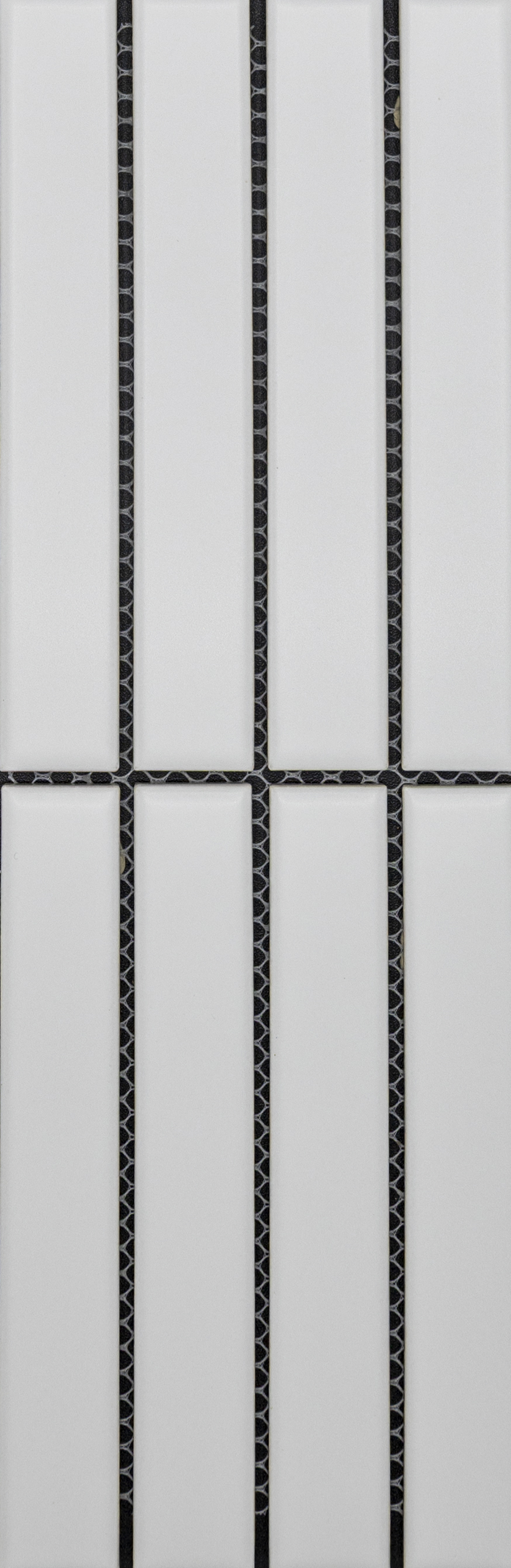 Rhino : Stack Mosaic : White 7/8