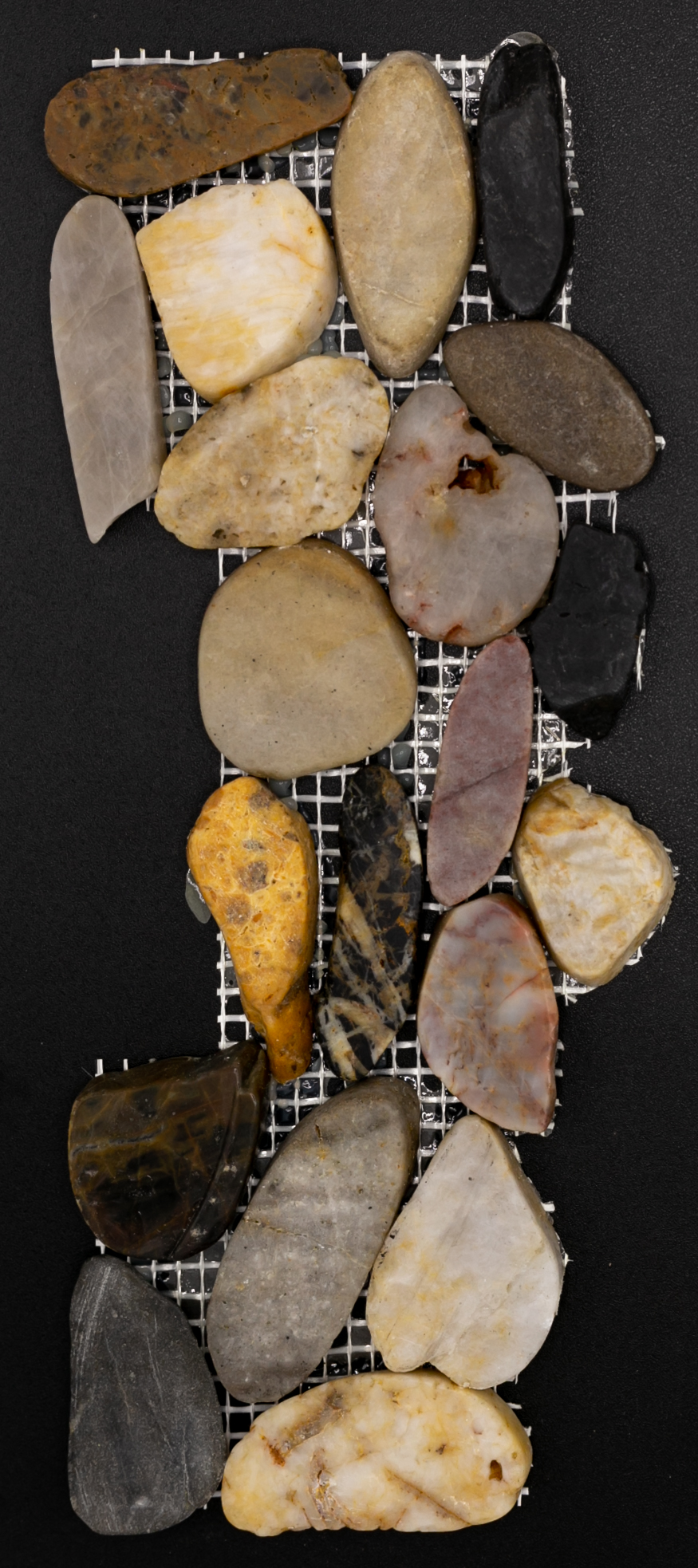 Rhino : Flat Pebble Mesh 12x12 (FP-104) Mixed (5 per box)