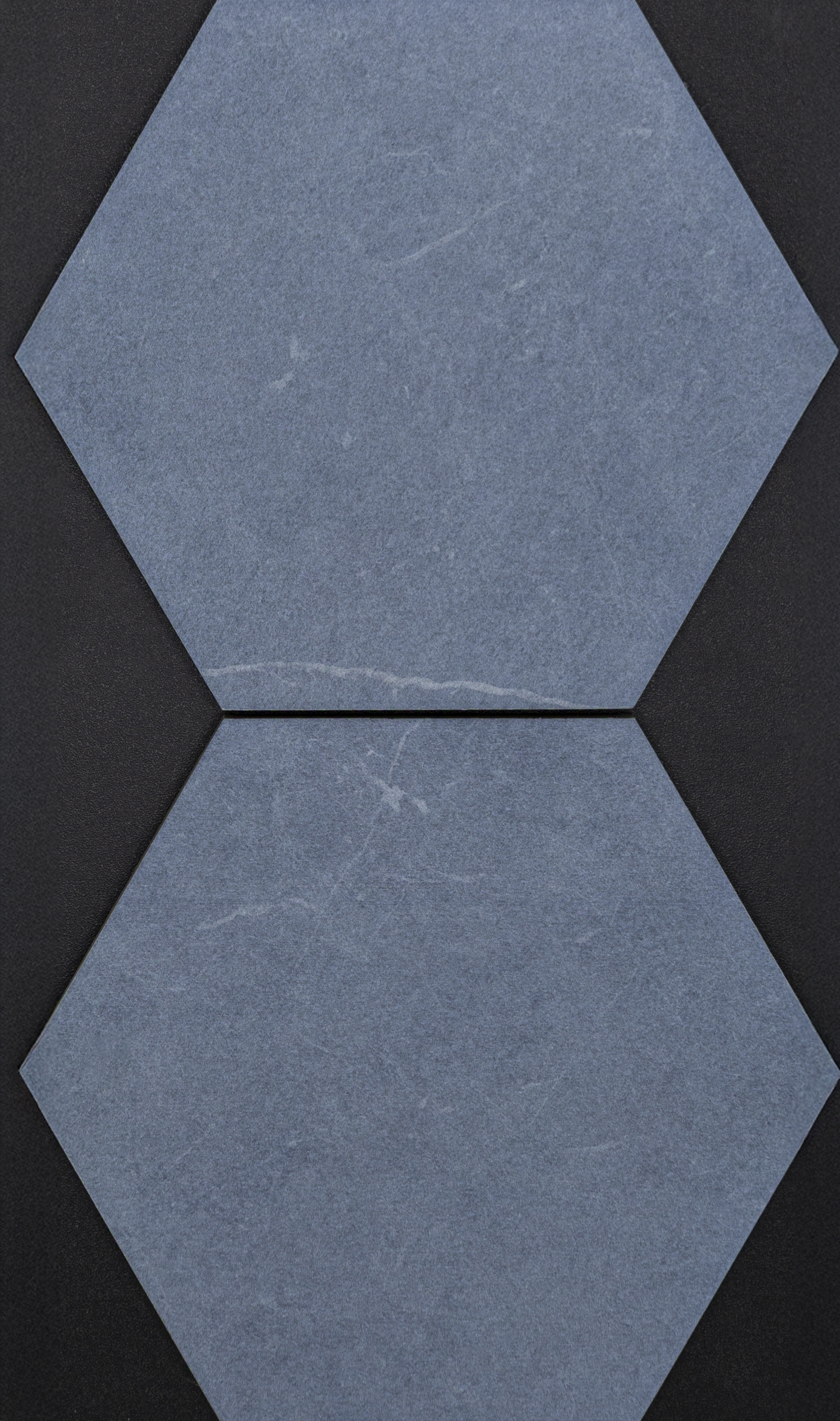Mayolica : Custom : MAY00736 Blue Hex 5.5x6.3 (4.74SF)