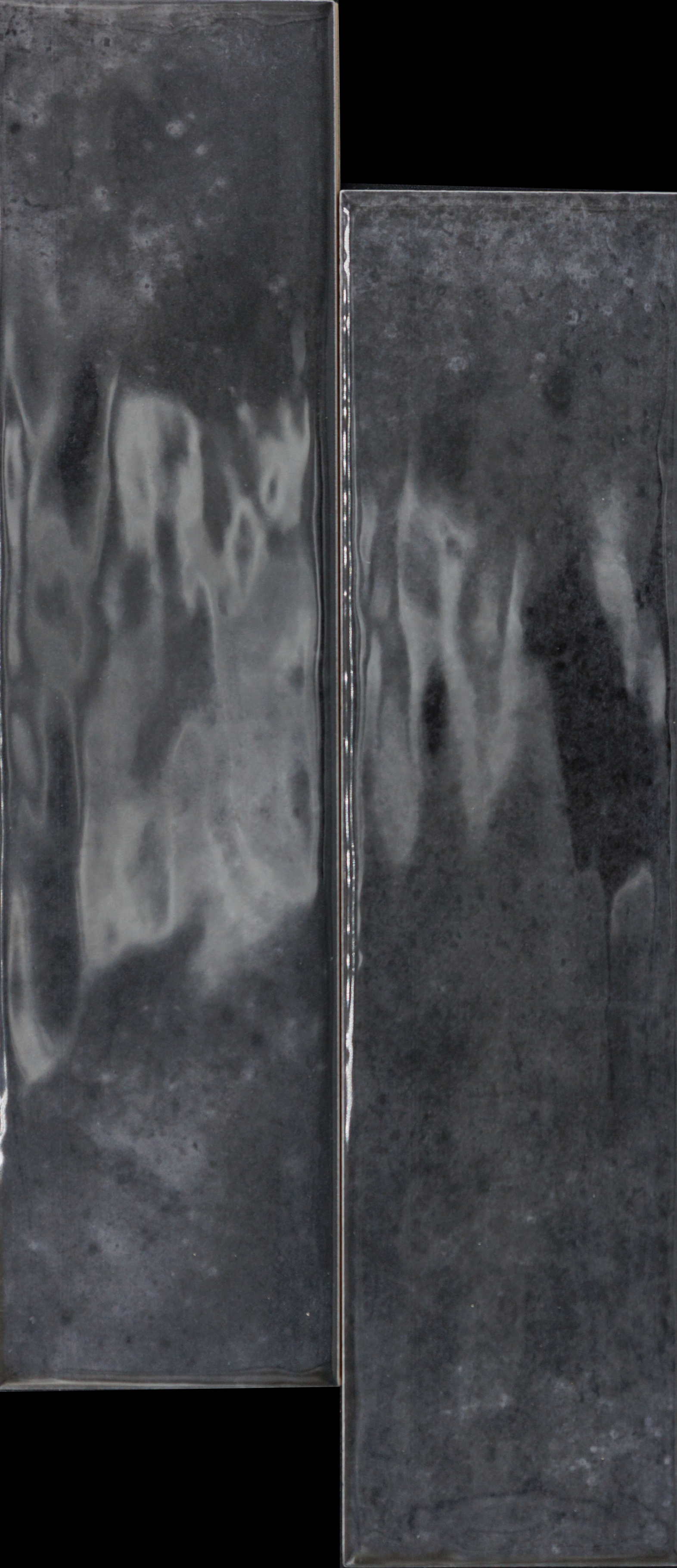 Mayolica : Nissel : MAY00612 Black 3x12 (5.38SF)