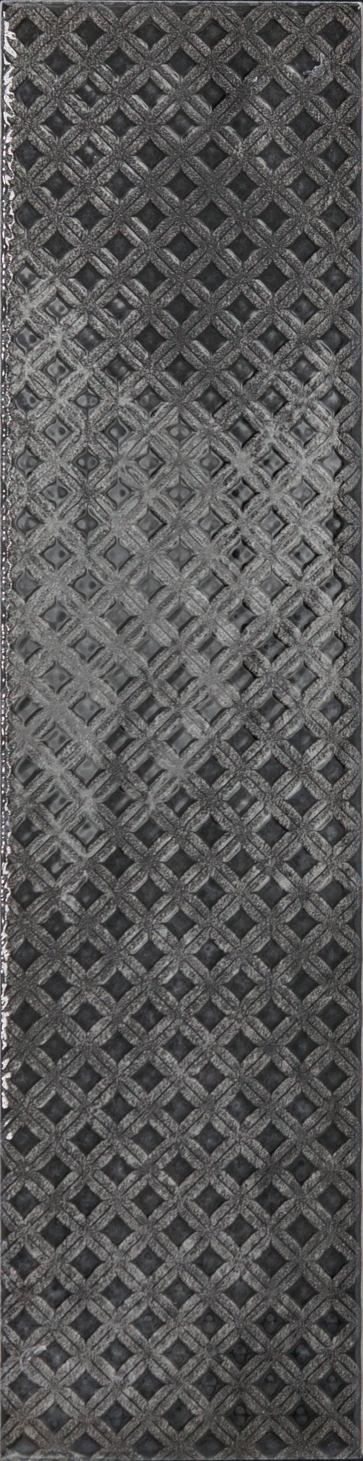 Mayolica : Nissel : MAY00612 Black Decor 3x12 (5.38SF)