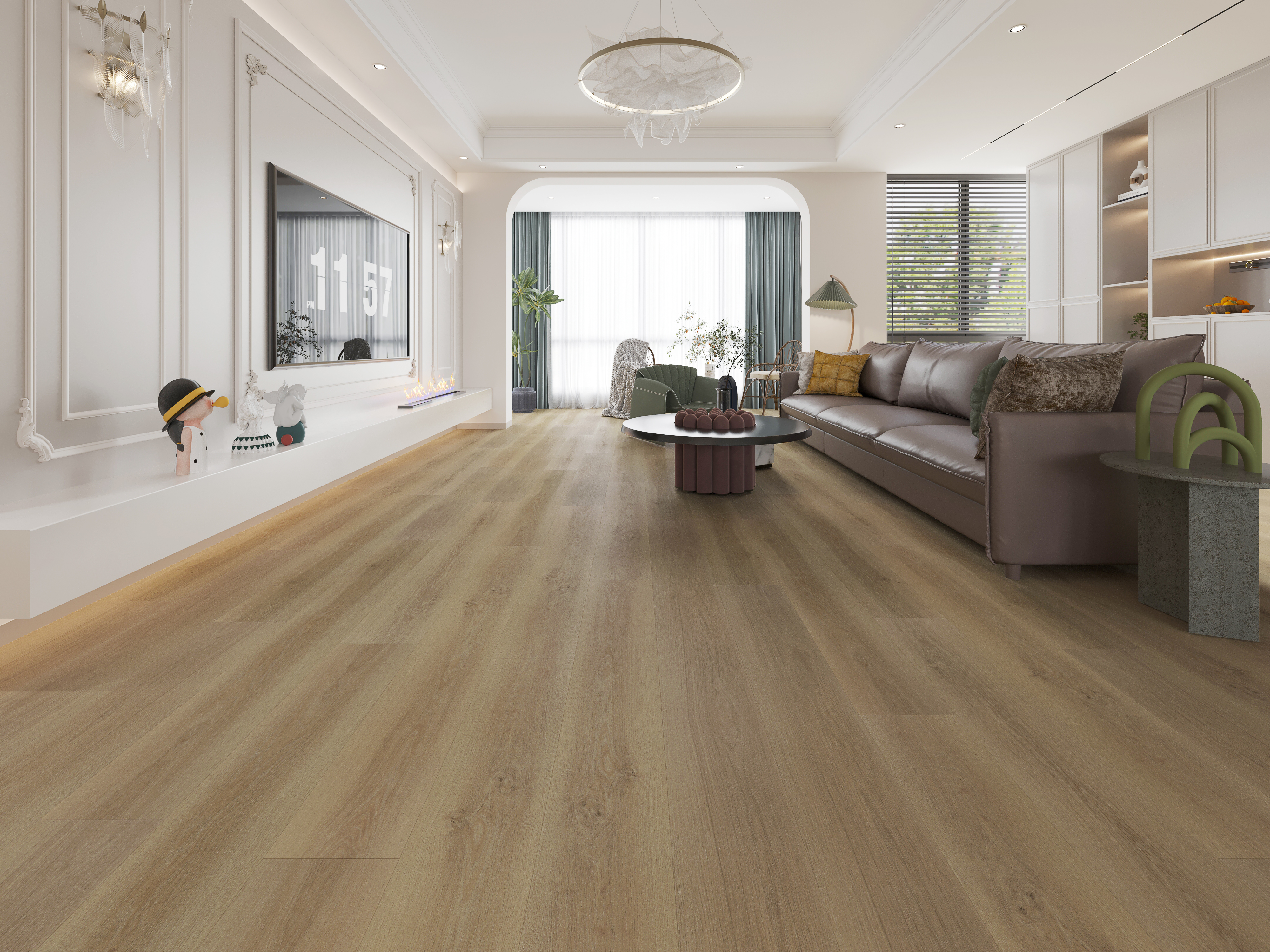 Rhino Rigid Supreme : Timber Series : Canyon Oak (2101-7) 20mil w/Pad (33.12SF)