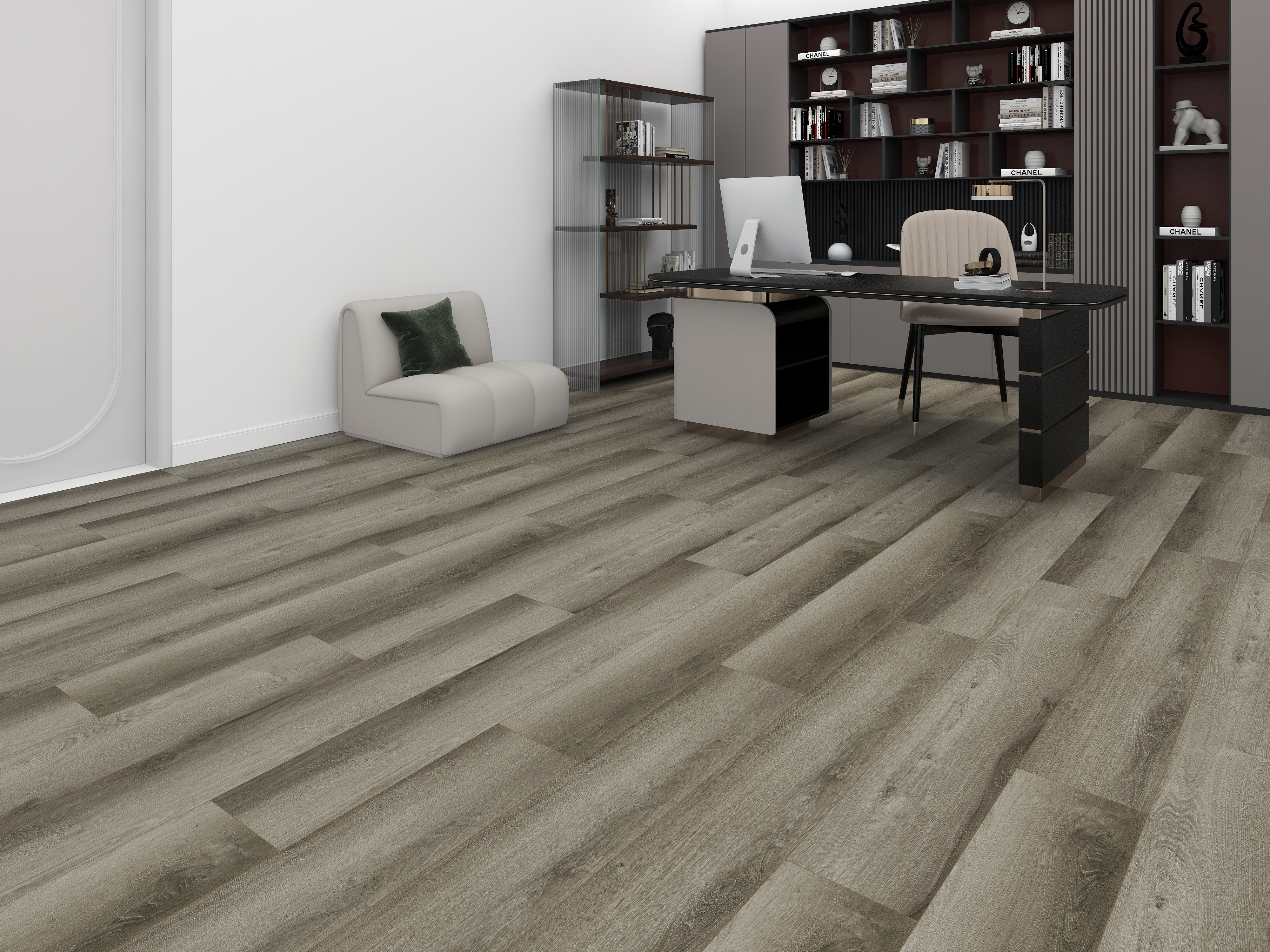 Rhino Rigid Supreme : Timber Series : Silver Maple (2106-5)20mil w/Pad(33.12SF)